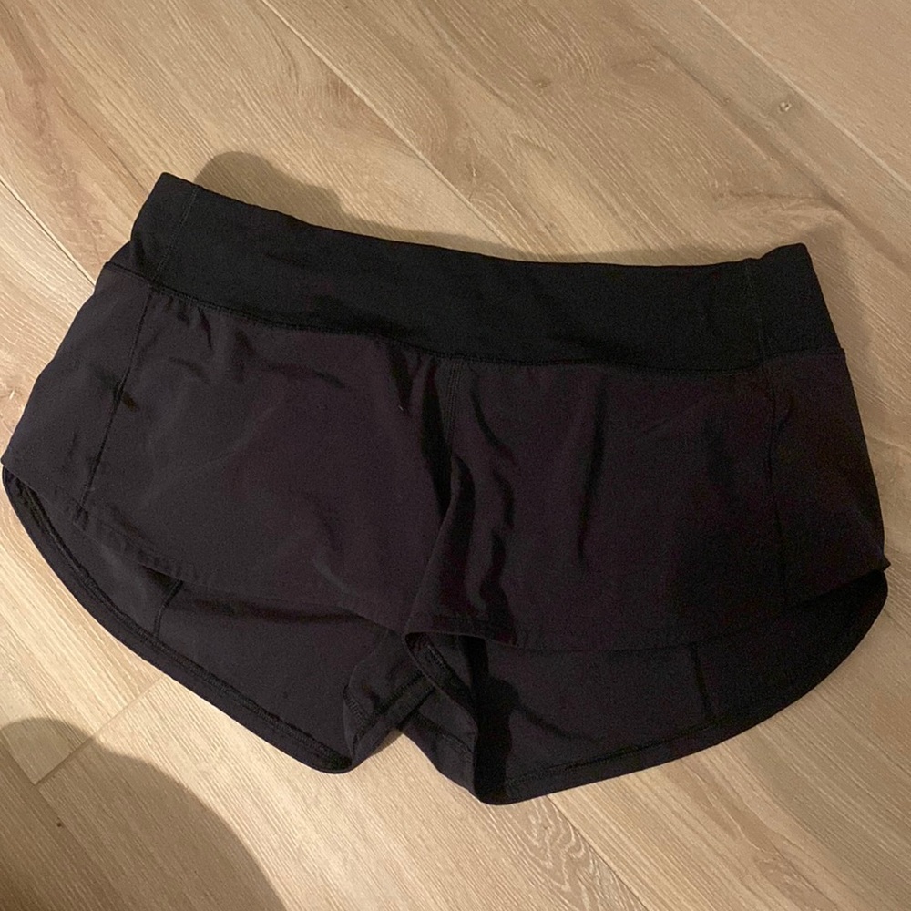 Lululemon speed up lined shorts 2.5”